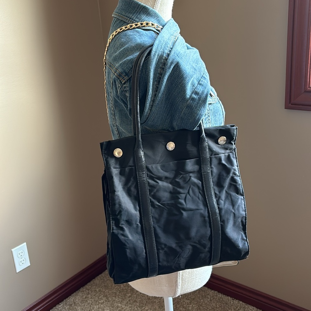 PRADA Hand Bag Nylon Black Auth - Picture 16 of 16